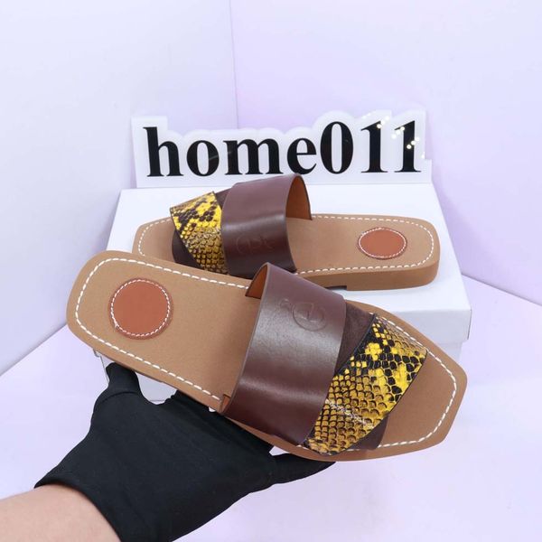 

classic sandals designer women slippers real leather slides platform flats shoe sneakers boots jxie, Black