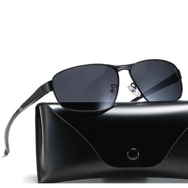 

custom brand sunglass fashion square polarized sunglass driving glass night vision, White;black