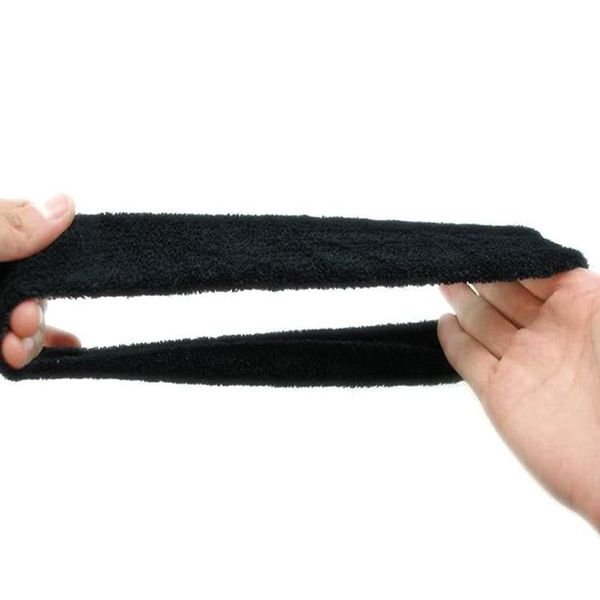 

1pc women/men towel fabric sweatband yoga headband sport gym running stretch hair head band cycling wide head prevent sw jllhiq