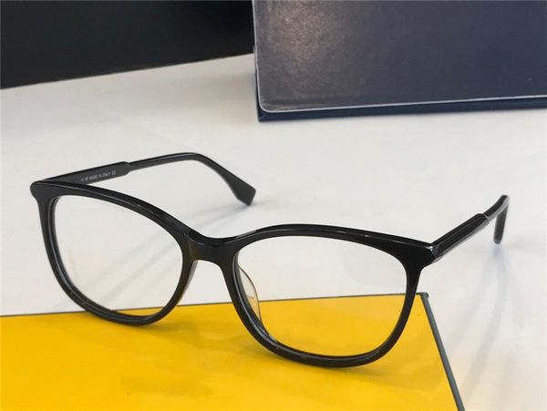 

0447 new fashion classic optical glasses square frame glasses simple atmosphere style eyewear selling come with box, White;black