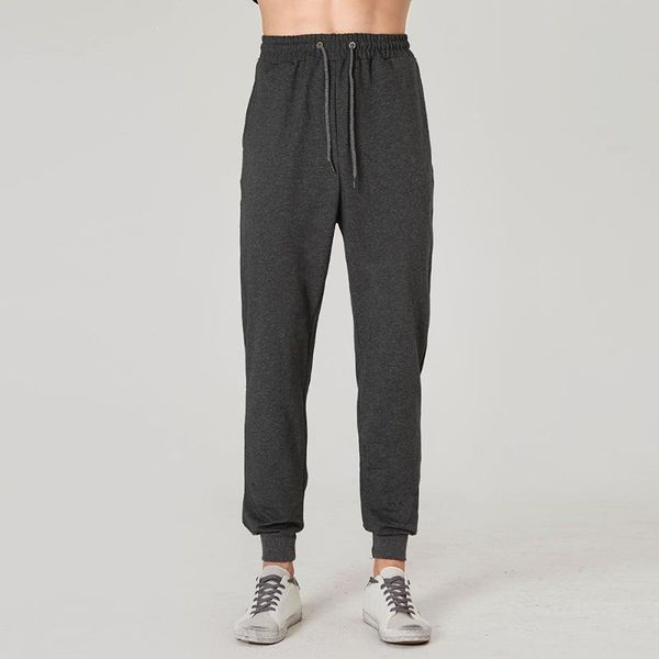 

men's pants bodybuilding spring autumn brand gyms men joggers sweatpants trousers sporting clothing, Black