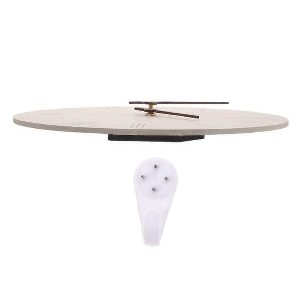

wall clocks 1pc modern style clock creative mute wooden hanging frameless