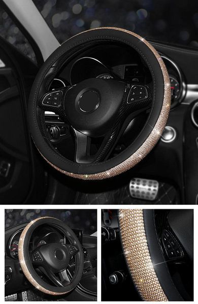 

steering wheel covers 2021 lilancrystal selling crystal car cover luxury for cars