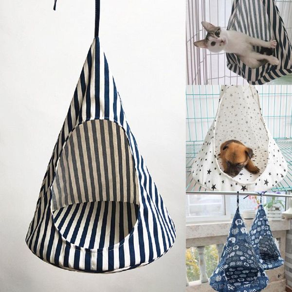 

comfortable pet cat dog conical sleeping bed basket hammock bed window cage