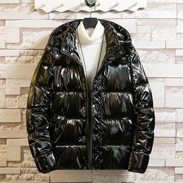 

2021 new men winter coat waterproof thermal jackets with detachable hood fashion casual jacket thicken warm parkas plus size 0s2b, Black