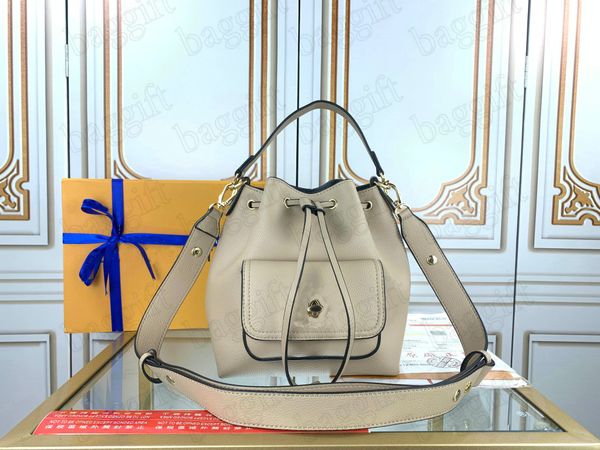 

2021ss lockme bucket bag grained calfskin leather collection womens luxurys designers crossbody handle bags handbags purses wallets m57687 m