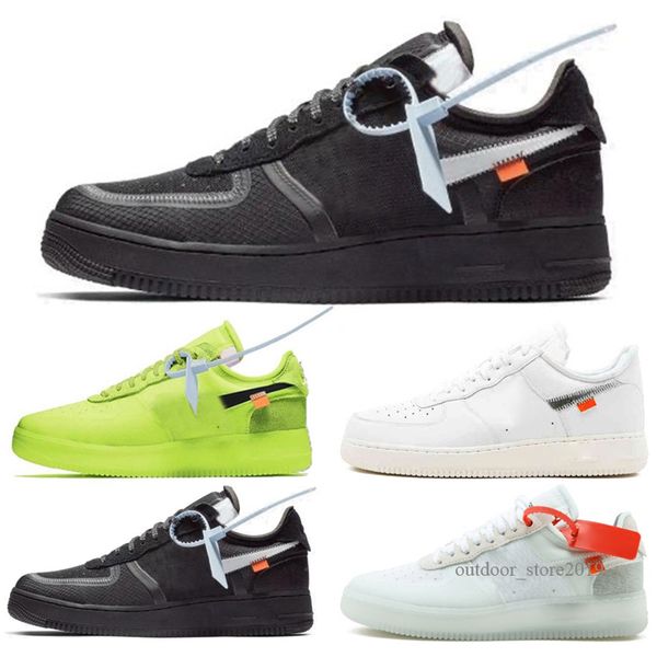 

discount one 1 men women flyline run shoes sports skateboarding ones shoes high low cut white black outdoor trainers sneakers 36-44