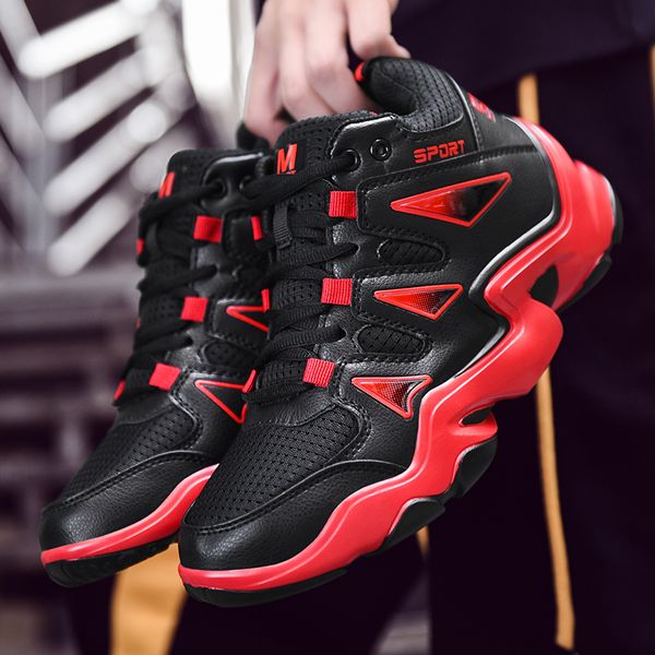 

mens basketball shoes trend outdoor comfortable sports shoes brand waterproof sneakers breathable non-slip