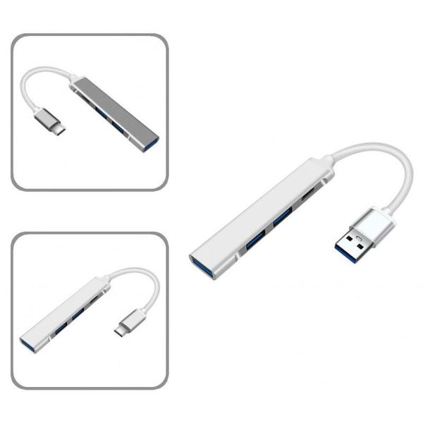 

hubs wear-resistant compact usb3.0 usb2.0 type-c hard docking station for projector