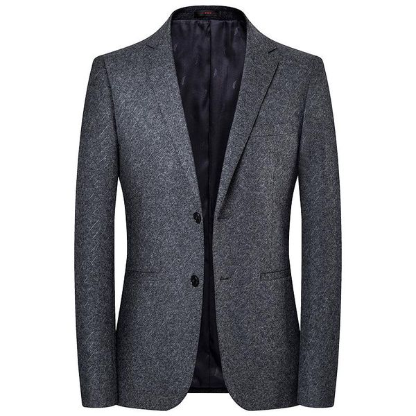 

new arrival fashion autumn winter knitted wool suit young men blazer casual plus size m  xl 2xl 3xl 4xl, White;black