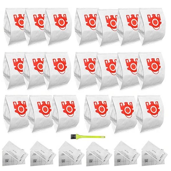 

vacuum cleaners suitable for meno mielefjm series cleaner accessories 20 dust bags 6 pairs of filters 1 cleaning brush