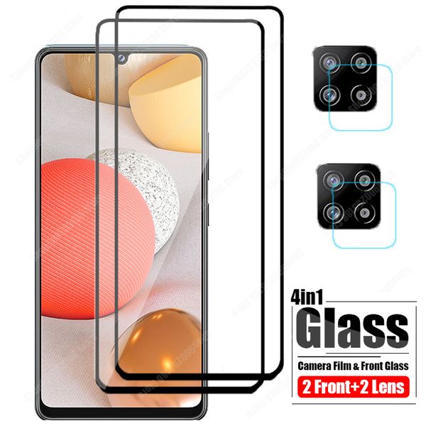 

screen protective glass for samsung galaxy a41 a40 a42 camera protectors for samsung a42 5g glass front tempered film a 42 41 40