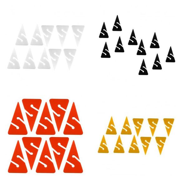 

pool & accessories 10pcs ultralight triangle pvc line arrow markers dive marker for safety scuba cave and wreck diving