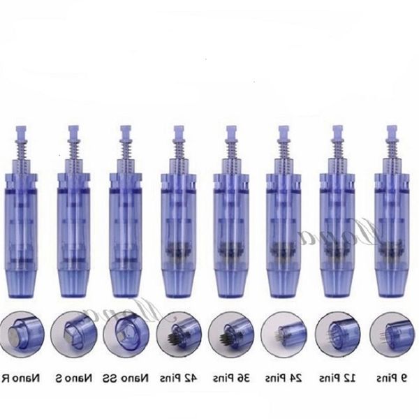 

10/50pcs bayonet needle cartridge for derma ultima a1 pen 9/ 12/ 36/ 42/ nano micro needles replacement skin care