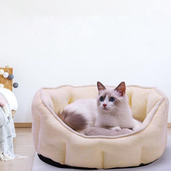 

fashionable soft high resilience pet nest pad four seasons pet nest shell cat dog