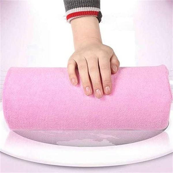 

pillow 2021 pink hand palm rest manicure table washable cushion holder arm rests nail art stand for