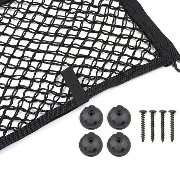 

car organizer black storage net for boat caravan cargo van magazines mobile home