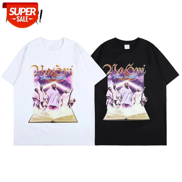

hip hop t shirts men kanye rapper print men's vintage graphic tee shirt o-neck casual cotton short sleeve t-shirt #js9r, White;black
