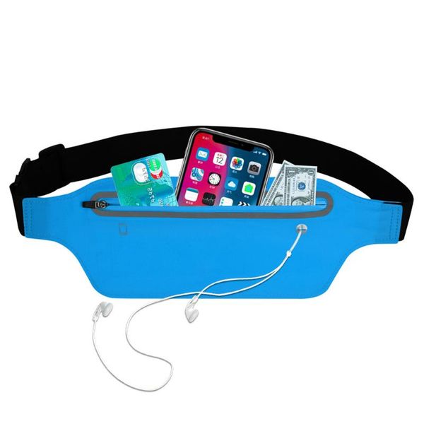 

outdoor hiking running belt waist pack fitness belt walking pack waist bag running bag exercise pouch cover 5.5" gym wate