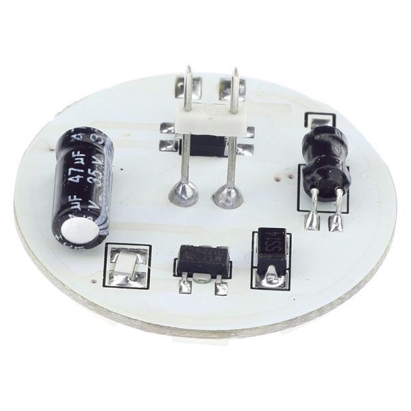 G4 3W LED Lampadina Lampadina Round Board SMD 5050 Ampia tensione AC / DC10-30V Pin posteriore 12V 24V MR11 Sostituzione alogena alogena