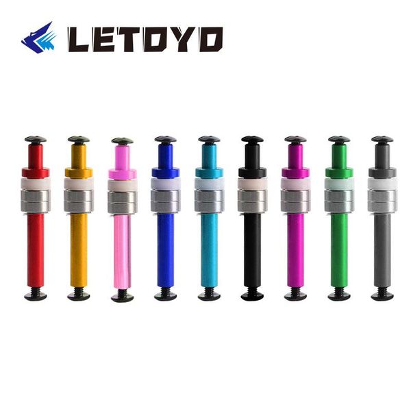 

baitcasting reels letoyo fishing reel handle shaft for install knob component parts with bearings, washers, screws multi color diy metal acc