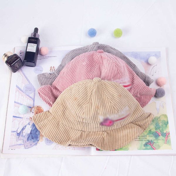 

hat spring and autumn winter summer thin children fisherman sunscreen hat boys girls 2-8 years old, Yellow