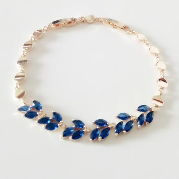 

link, chain 2021 fashion women jewelry trendy luxury green cubic zircon long beautiful link cuff bracelets, Black