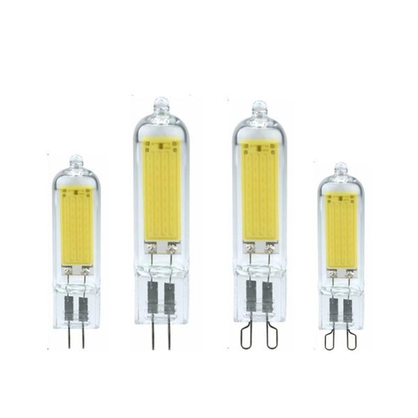 

bulbs g9 g4 cob led light bulb 9w 12w 15w glass lamp 220v spot for pendant lighting fixture home chandeliers