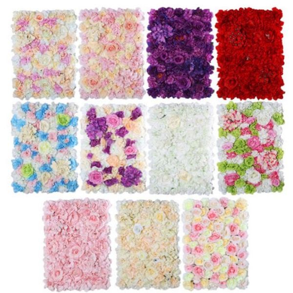 

60x40cm artificial hydrangea flower wall pgraphy props home backdrop decoration diy wedding arch flowers party decor