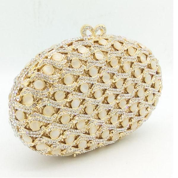 

evening bags gold dinner bag crystal diamond day clutches women purse rhinestones handbags hard box wedding party bolsas