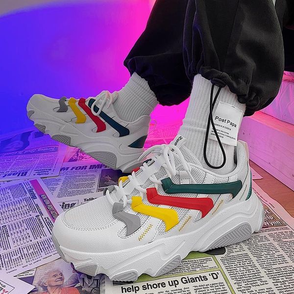 

2021 spring men's korean pop-up student fashion casual sports sho, Black