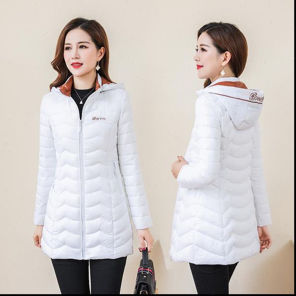 

new autumn winter collection of jacket stylish windproof womens parkas coat female warm cotton jacket coat women quilted coat, Black