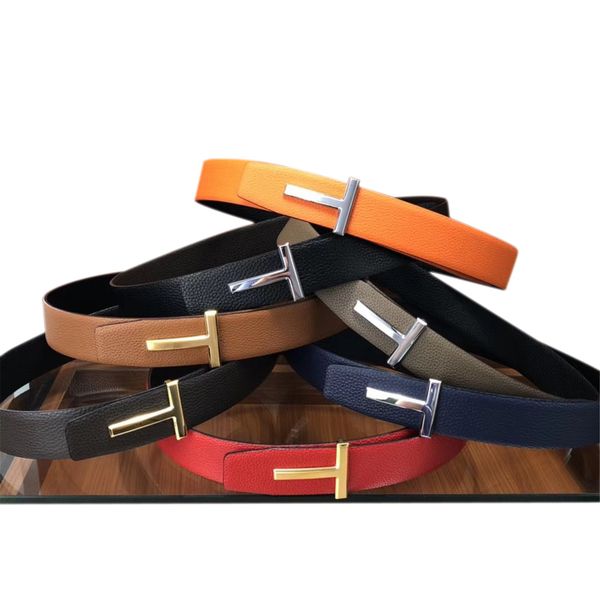 

tom belt clothing accessories business belts for men big buckle fashion luxury designer women genuine leather waistband with original box, Black;brown