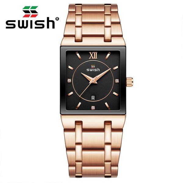 

wristwatches women's luxury bracelet watches brand designer dress quartz watch ladies golden rose gold wrist relogio feminino 2021, Slivery;brown
