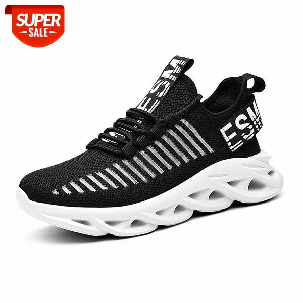 

breathable comfortable 2019 mens shoes casual shock absorption men sneakers cushioning midsole sports shoes for male #695o