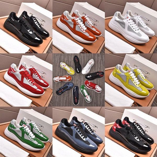

men america's cup shoes xl leather sneaker highs quality man comfort shoe patent leathers flat trainer black mesh lace-up outdoor casua