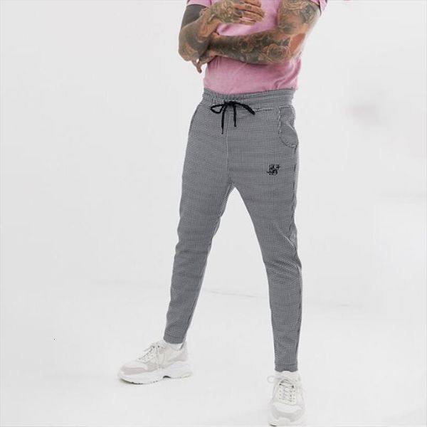 

sik silk casual elastic jogger women pants track trousers siksilk male hip hop streetwear joggers sweatpants, Black
