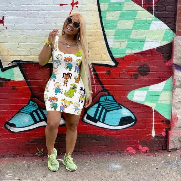 

women quality dress dress mini skirt cardigan high one dhl designer fashion clubwear summer sleeveless piece dufjf, Black