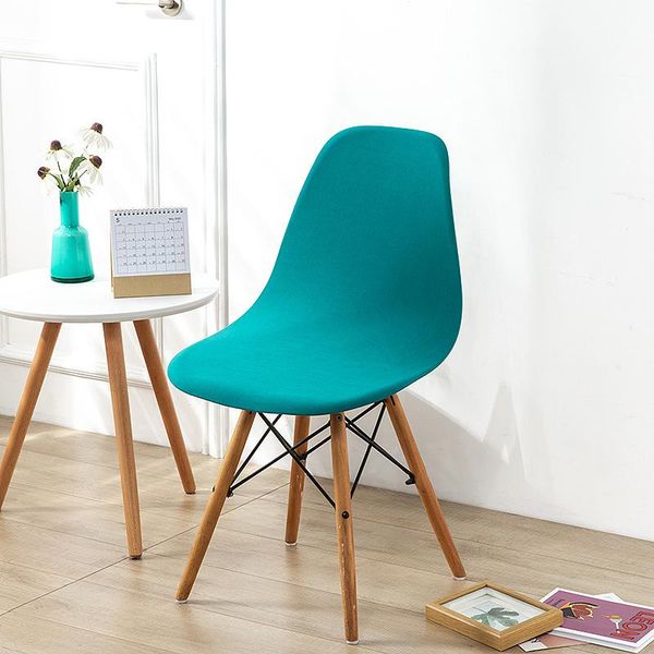 

chair covers nordic eames cover washable removable armless shell dining seat family el elastic banquet slipcover