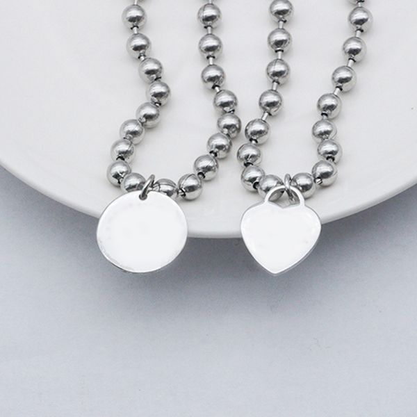 

couple heart bracelets strands stainless steel round beaded chains on hand fashion jewelry wholesale gifts for girlfriend accessories, Black