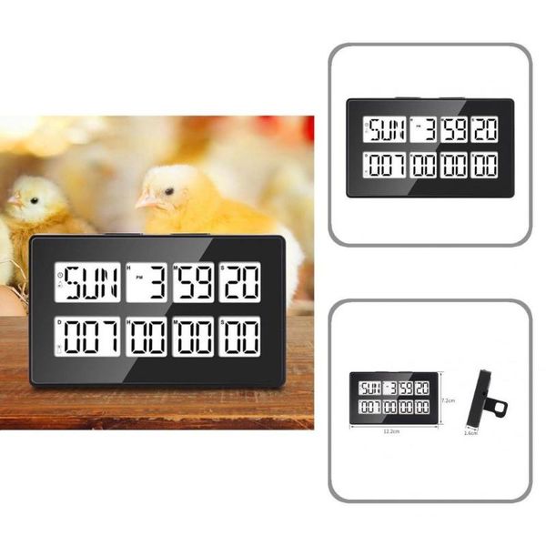 

other clocks & accessories practical led -proof electronic snooze timer with backlight decorative household