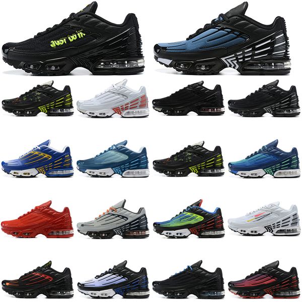 

2021 new original plus running shoes 3 men women green black red grey white sunset hyper violet parachute neon orange sky outdoor sports tra