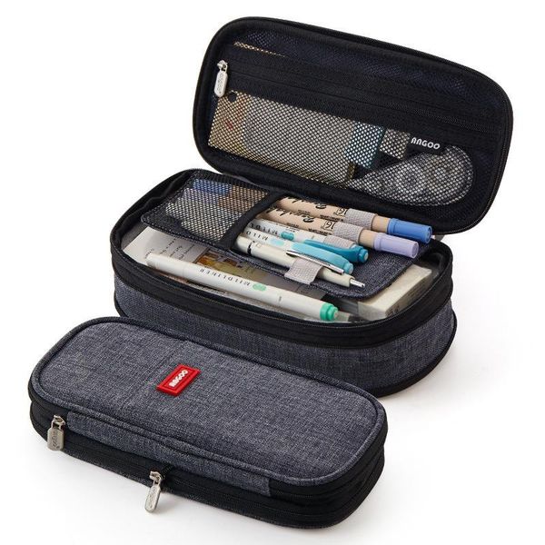 

pencil cases transformable teardrop kernels from bulk capacidad, canvas pocket, bulbograph study, school supplies, portals,