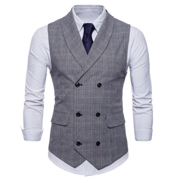 

men's brand vt, svels et, beige, gray, brown, retro, tweed, fashion, spring and autumn, large, 2021, Black;white