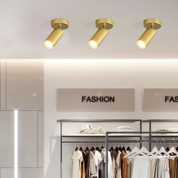 

led spotlight surface spin roof mounted 2/4/6 head lamp famliy shop dsk0