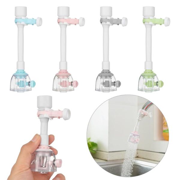 

kitchen faucets adjustable faucet extender filter diffuser flexible tap splash-proof water outlet head saving sprayer