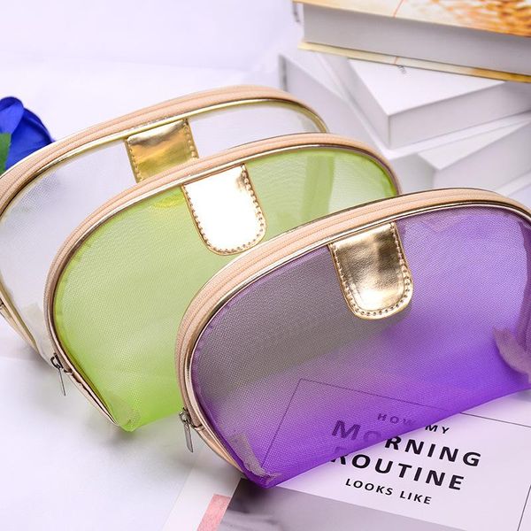 

cosmetic bags & cases quilting holographic makeup bag sell