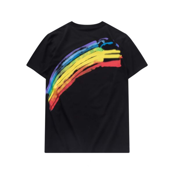 

21ss summer t shirt animal head letters embroidery men tee shirts fashion short sleeve women tshirt streetwear m-3xl, White;black