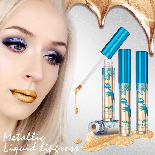 

lip gloss 12 colors makeup lipgloss metallic waterproof long lasting moisturizer and gold matte liquid nutritious metal lipmakeup lipstick