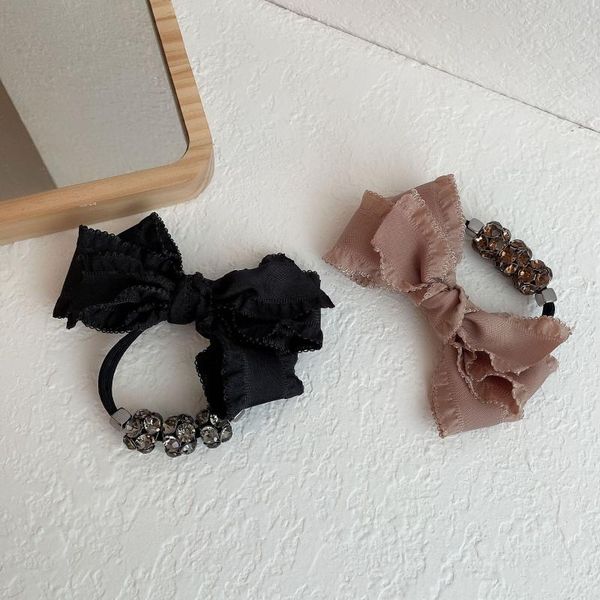 

hair accessories 2021 women bowknot ties lady fashion crystal bands